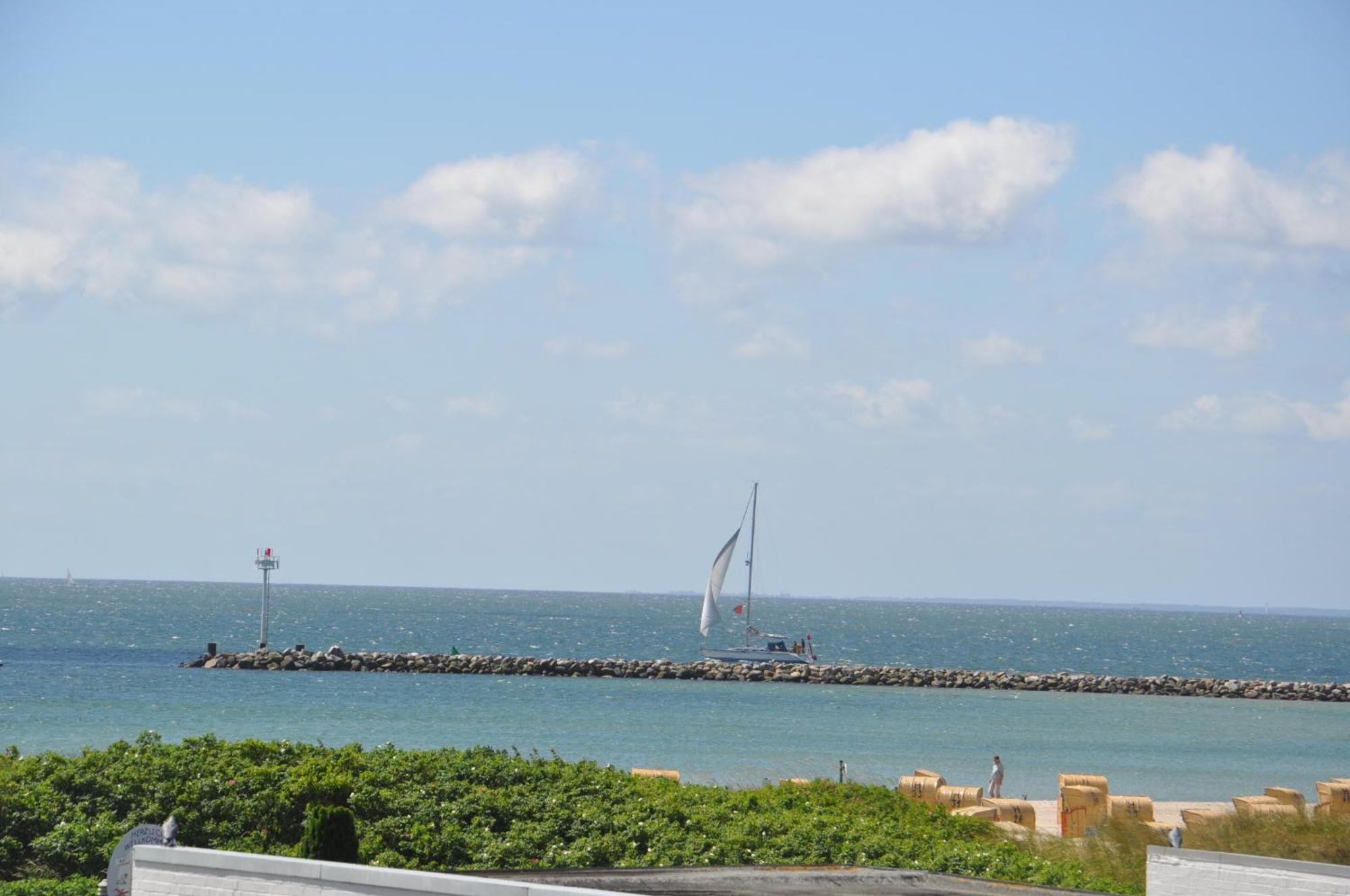 "Mit Ausblick"-Uneingeschraenkter Meerblick Burgtiefe auf Fehmarn ภายนอก รูปภาพ